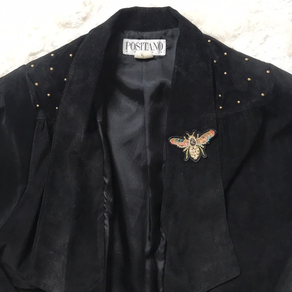 Positano Jackets & Blazers - Positano vintage leather pullover jacket